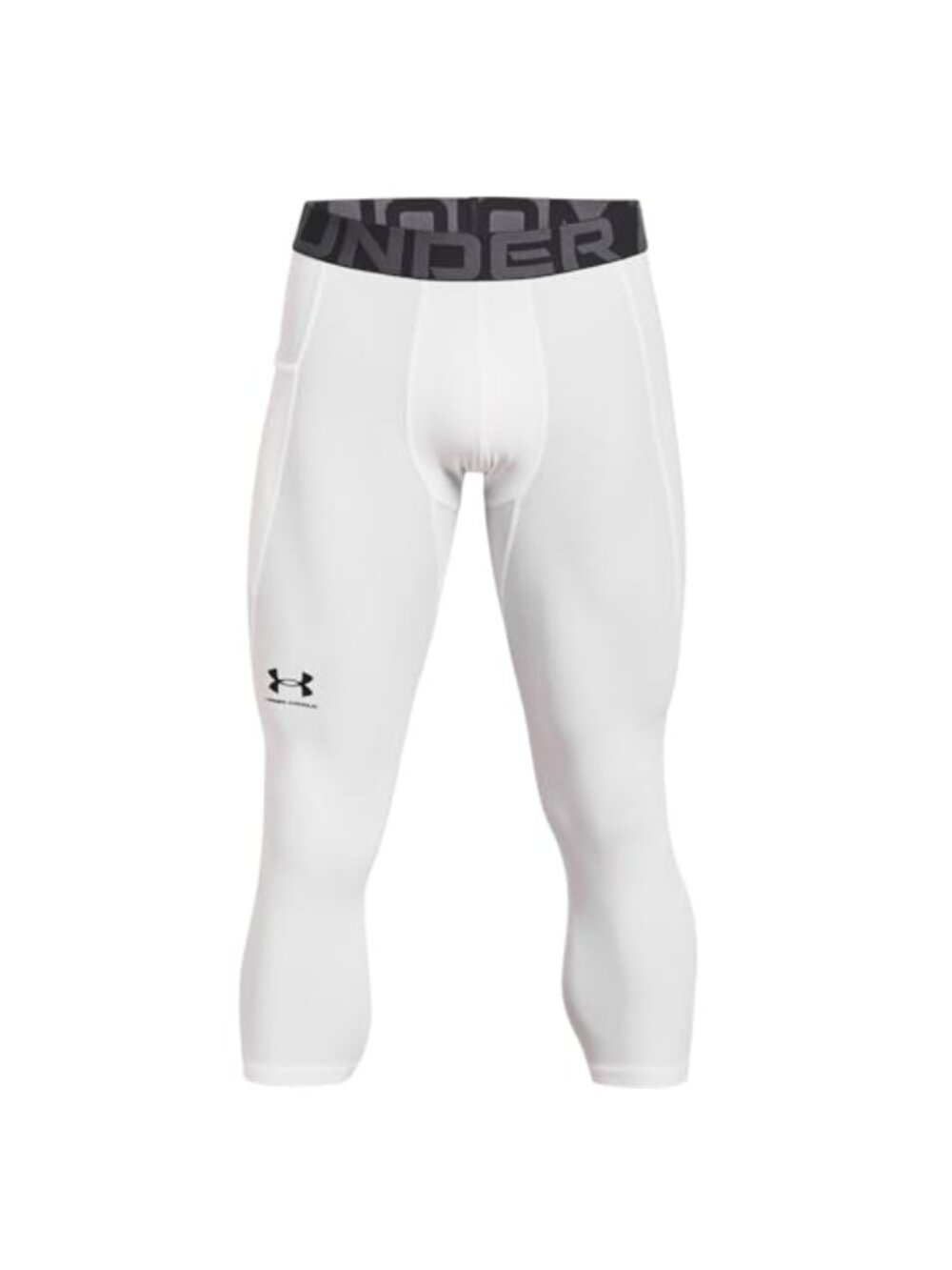 Men's Compression HeatGear 3/4 Leggings, Ultra-Tight Second-Skin Fit,